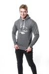 Bluza z kapturem PJATK (unisex) - kolor szary