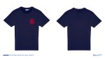 T-shirt małe logo – codzienny strój szkolny