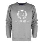 Bluza bez kaptura II LO w Gdyni (logo laury) 