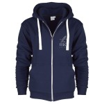 Bluza na suwak II LO w Gdyni (logo pióro) 