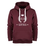 Bluza z kapturem II LO w Gdyni (logo laury)