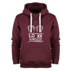 Bluza z kapturem XII LO Wrocław (Logo) 